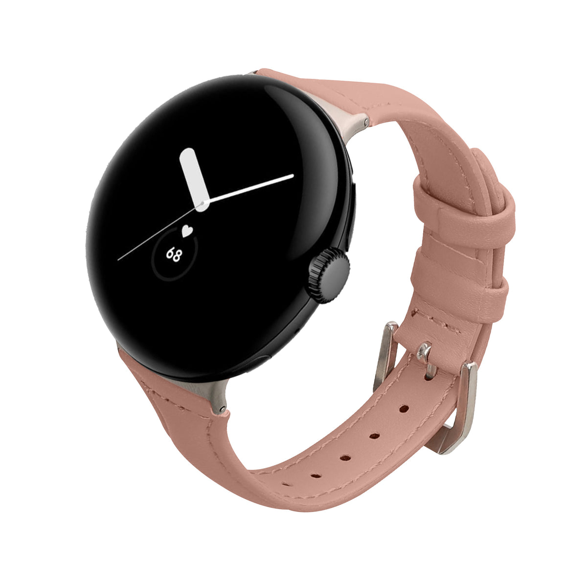 Google Pixel Watch Series 41mm / Pixel Watch 4 41mm Echtleder Ersatzarmband KWM000041MB002C