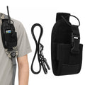 Garmin Alpha 300 200 100 / GPSMAP 67i 65s 66i 79s 79sc Nylon GPS Hülle mit Gürtelclip Schwarz