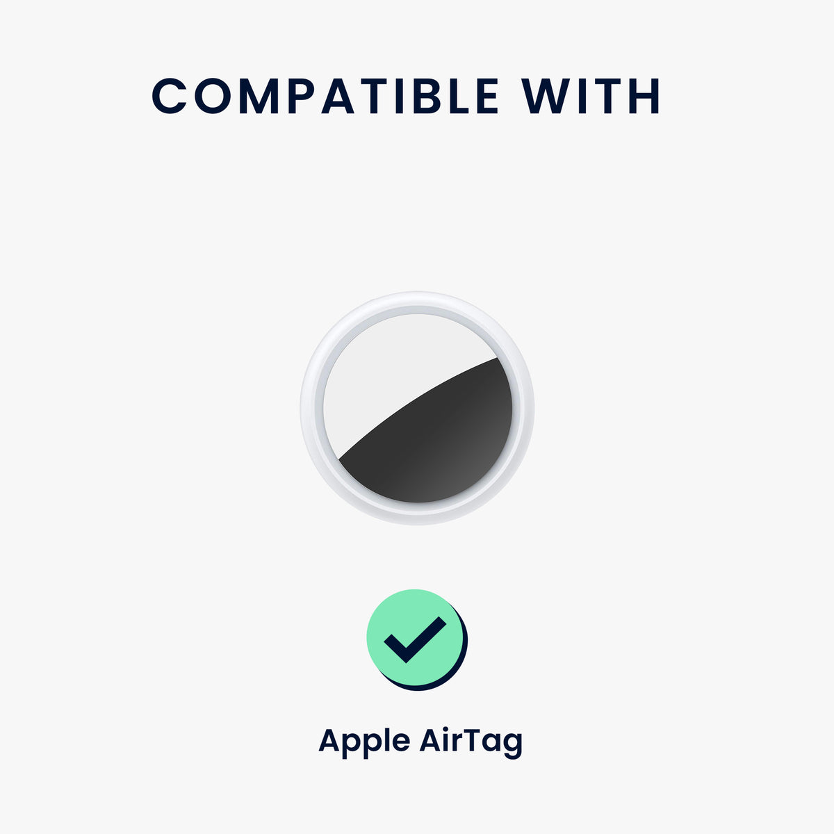 kwmobile Bluetooth Tracker Halter für Apple AirTag - Silikon Schutzhülle für Hunde Katzen Halsband - Smart Tag Holder für Haustiere - 1er Set Schwarz Schwarz Schwarz