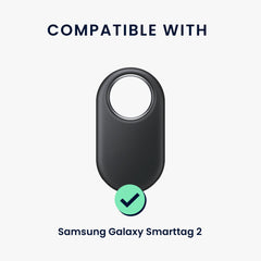 kwmobile 4x SmartTag Hülle kompatibel mit Samsung Galaxy SmartTag 2 Schlüsselanhänger - Bluetooth Tracker Zubehör Set