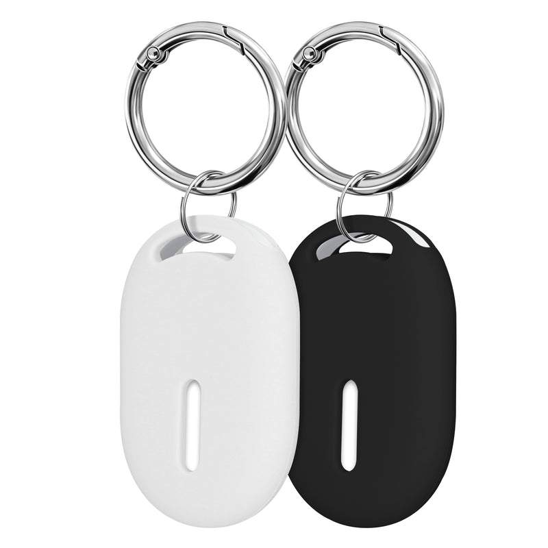 kwmobile SmartTag Hülle kompatibel mit Xiaomi SmartTag Schlüsselanhänger - Bluetooth Tracker Zubehör Set mit Halterung für Rucksack