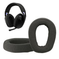 kwmobile 2x Mesh Polyester Ohr Polster für Logitech G G321 Ohrpolster - Ersatz Ohrpolster - Kopfhörer Ersatzteile - Kopfhörer Ersatzpolster für Over Ear Headphones Dunkelgrau  