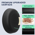 kwmobile Ohr Polster für Logitech Zone Wireless 2 / Zone 950 Ohrpolster - Ersatz Ohrpolster - Kopfhörer Ersatzteile - Kopfhörer Ersatzpolster für Over Ear Headphones
