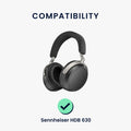 kwmobile Ohr Polster für Sennheiser HDB 630 Ohrpolster - Ersatz Ohrpolster - Kopfhörer Ersatzteile - Kopfhörer Ersatzpolster für Over Ear Headphones