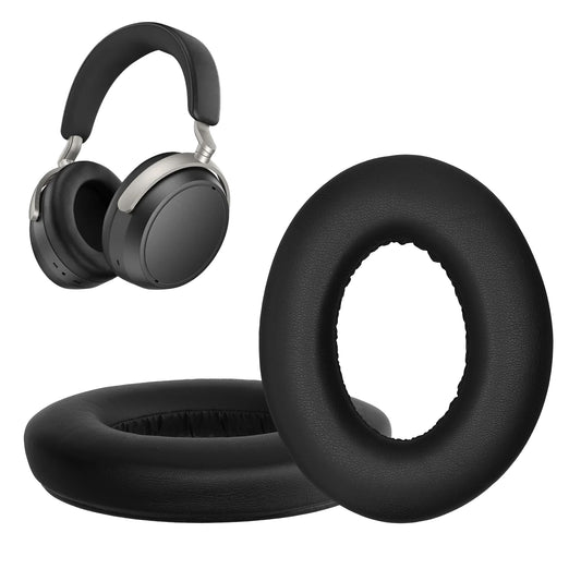 kwmobile 2x Ohr Polster für Sennheiser HDB 630 Ohrpolster - Ersatz Ohrpolster - Kopfhörer Ersatzteile - Kopfhörer Ersatzpolster für Over Ear Headphones Schwarz  