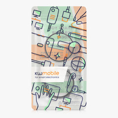 kwmobile 2x Glas Hülle für Suunto Nautic S Schutzhülle - Fullbody Fitnesstracker Case Set aus Glas - Schwarz Transparent Schwarz  [dsg01]