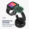 kwmobile USB Ladegerät kompatibel mit Xplora X6 Play / X6 Pro - USB Kabel Charger Stand - Smart Watch Ladestation - Ladekabel mit Standfunktion