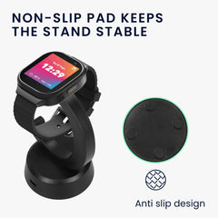 kwmobile USB Ladegerät kompatibel mit Xplora X6 Play / X6 Pro - USB Kabel Charger Stand - Smart Watch Ladestation