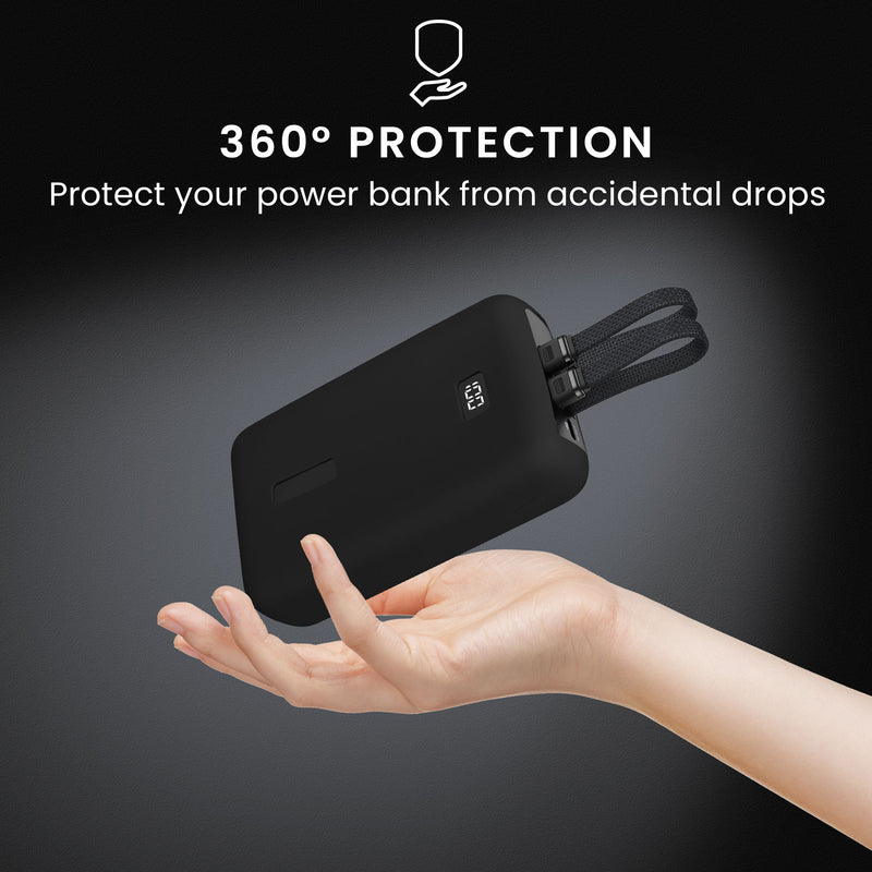 kwmobile Hülle für Anker Zolo 2000mAh 45W Max Case - Powerbank Hülle für unterwegs - Tasche für Power Bank