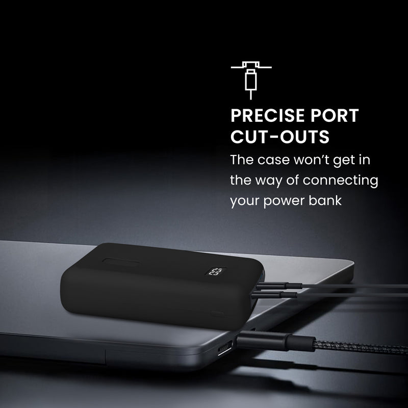 kwmobile Hülle für Anker Zolo 2000mAh 45W Max Case - Powerbank Hülle für unterwegs - Tasche für Power Bank