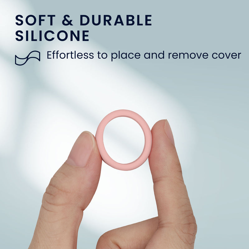 kwmobile 4x Smart Ring Protector kompatibel mit Samsung Galaxy Ring S size 5 6 7 8 9 Hülle - Weiches Silikon Case - Schutzhülle in Mehrfarbig Mehrfarbig  [dsg01]