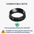 kwmobile 4x Smart Ring Protector kompatibel mit Samsung Galaxy Ring M size 10 11 12 13 Hülle - Weiches Silikon Case - Schutzhülle in Mehrfarbig Mehrfarbig  [dsg01]
