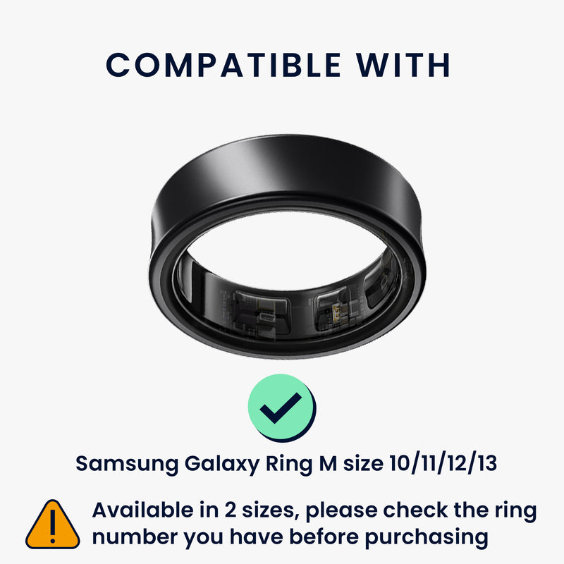kwmobile 4x Smart Ring Protector kompatibel mit Samsung Galaxy Ring M size 10 11 12 13 Hülle - Weiches Silikon Case - Schutzhülle in Mehrfarbig Mehrfarbig  [dsg01]