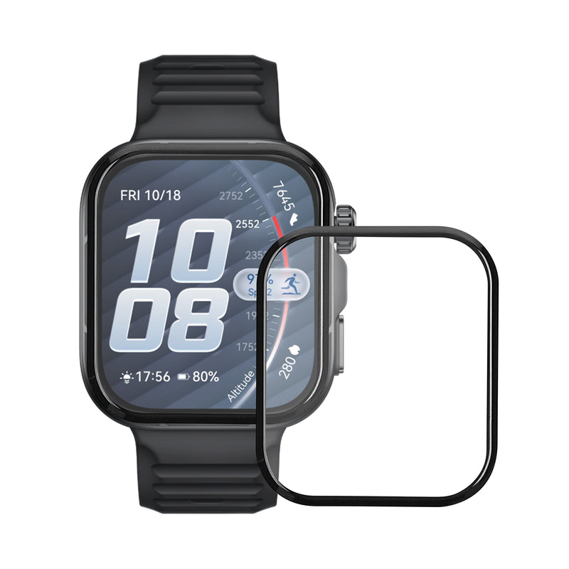 kwmobile 2x Transparente Displayschutzfolie kompatibel mit Huawei Watch FIT 5 Pro Folie - Schutzfolie für Fitness Tracker - robuster Displayschutz Transparent