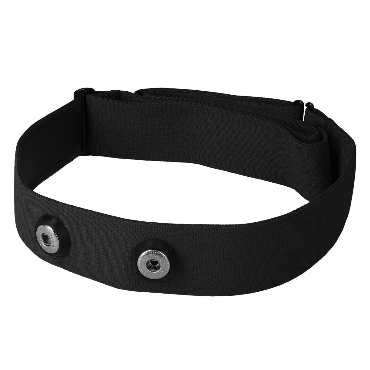 kwmobile Brust Pulsgurt für Garmin HRM / Polar H1 H10 H9 H7 / Wahoo Brustgurt Pulsmesser - Ersatz Herzfrequenzmesser Brustgurt - Pulsgurt für Brust aus Nylon - Schwarz Schwarz