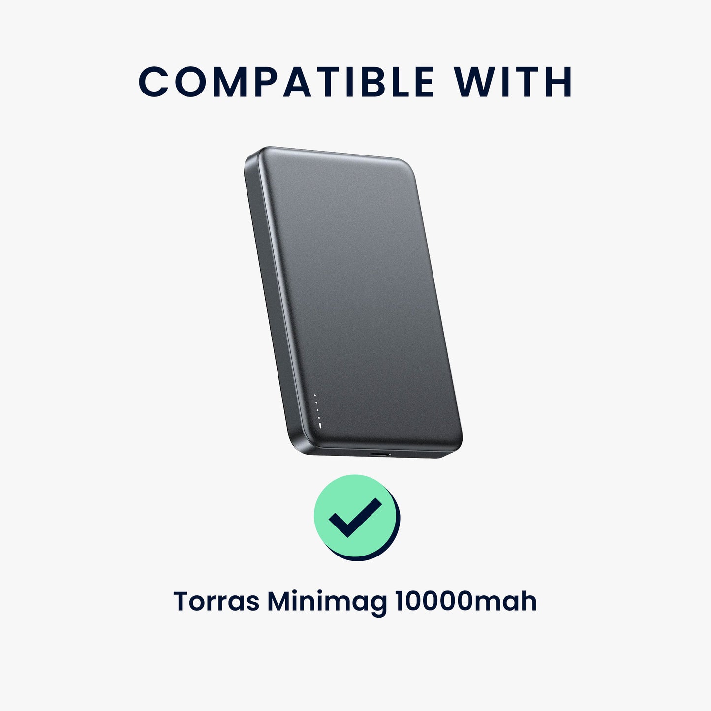 kwmobile Silikon Hülle für TORRAS MiniMag 10000mAh Case - Powerbank Hülle für unterwegs - Tasche für Power Bank - Altrosa Altrosa