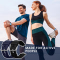 kwmobile Silikon Uhrenarmband für Huawei Watch Fit 5 / Watch Fit 5 Pro Armband - Ersatzarmband für Fitnesstracker - Wechselarmband Smartwatch - Schwarz Dunkelblau Schwarz