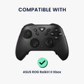 kwmobile flexibles Silikon Case kompatibel mit ASUS ROG Raikiri II Xbox Hülle - Schutzhülle für Handheld Konsole - Schwarz Schwarz