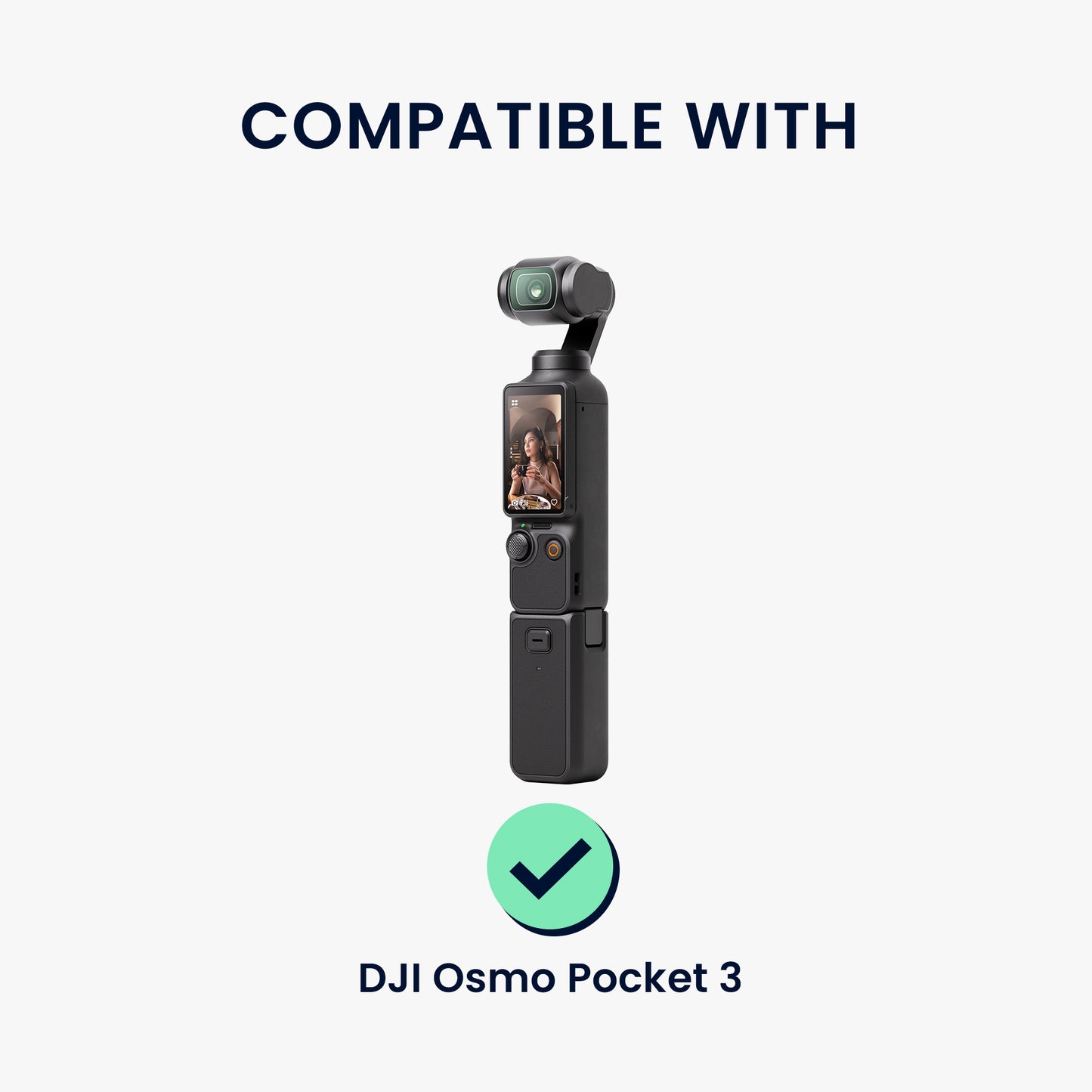 kwmobile Silikonhülle für DJI Osmo Pocket 3 Hülle - rutschfestes Cover aus Silikon für Action Cam - Grau Grau