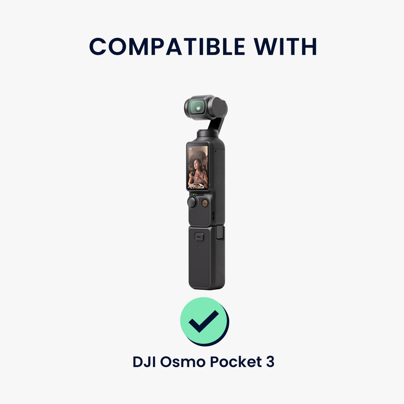 kwmobile Silikonhülle für DJI Osmo Pocket 3 Hülle - rutschfestes Cover aus Silikon für Action Cam - Hellblau Hellblau