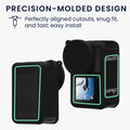 kwmobile Silikonhülle für DJI Action 4 Hülle - rutschfestes Cover aus Silikon für Action Cam - Schwarz Schwarz