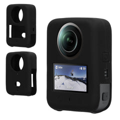 kwmobile Silikonhülle für DJI Osmo 360 Hülle - rutschfestes Cover aus Silikon für Action Cam - Schwarz Schwarz