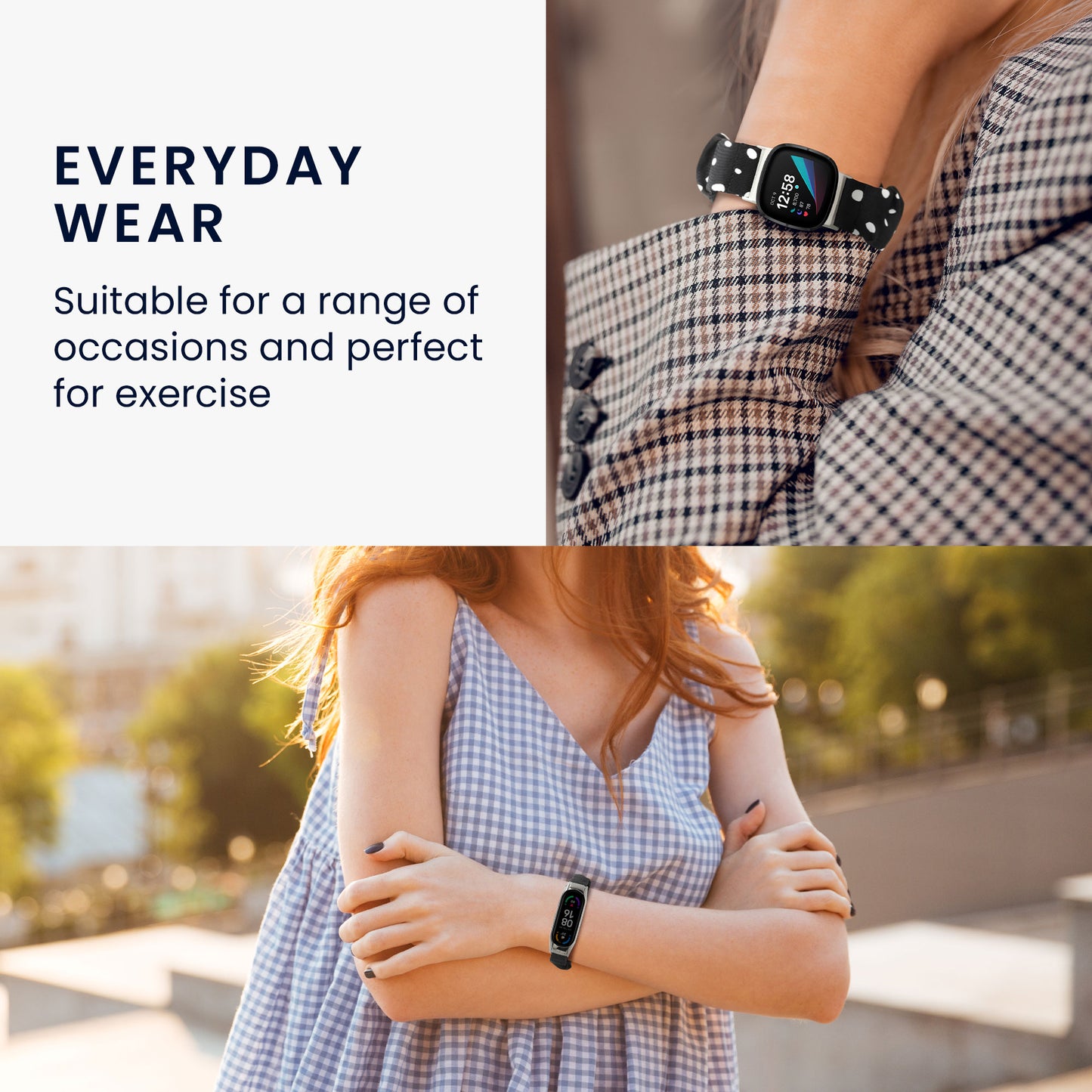 kwmobile Ersatz Armband kompatibel mit Huawei Band 11 / Band 11 Pro - Smartwatch Scrunchie Haargummi Design Pastellgrün - Innenmaße Pastellgrün