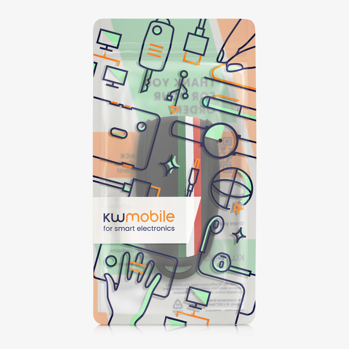 kwmobile Schlüsselhülle Chery Omoda C5 Jaecoo 7 - Grün