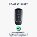 kwmobile Schlüsselhülle Chery Omoda C5 Jaecoo 7 - Grün