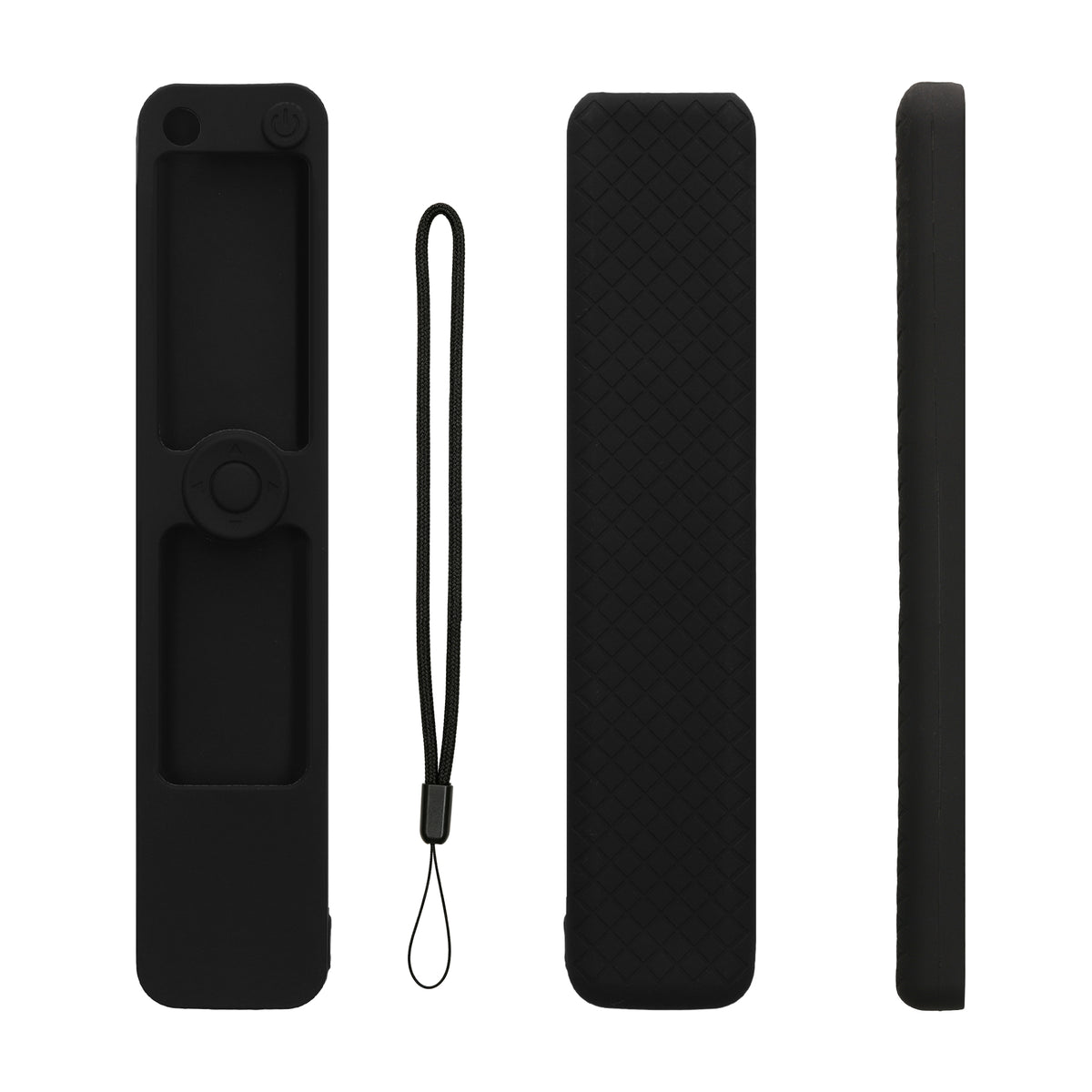 kwmobile Hülle Fernbedienung kompatibel mit Sony RMF TX520U / TX520P / TX600C / TX600U / TX621P / TX621E Hülle - Silikon Case für TV Zubehör in Schwarz Schwarz
