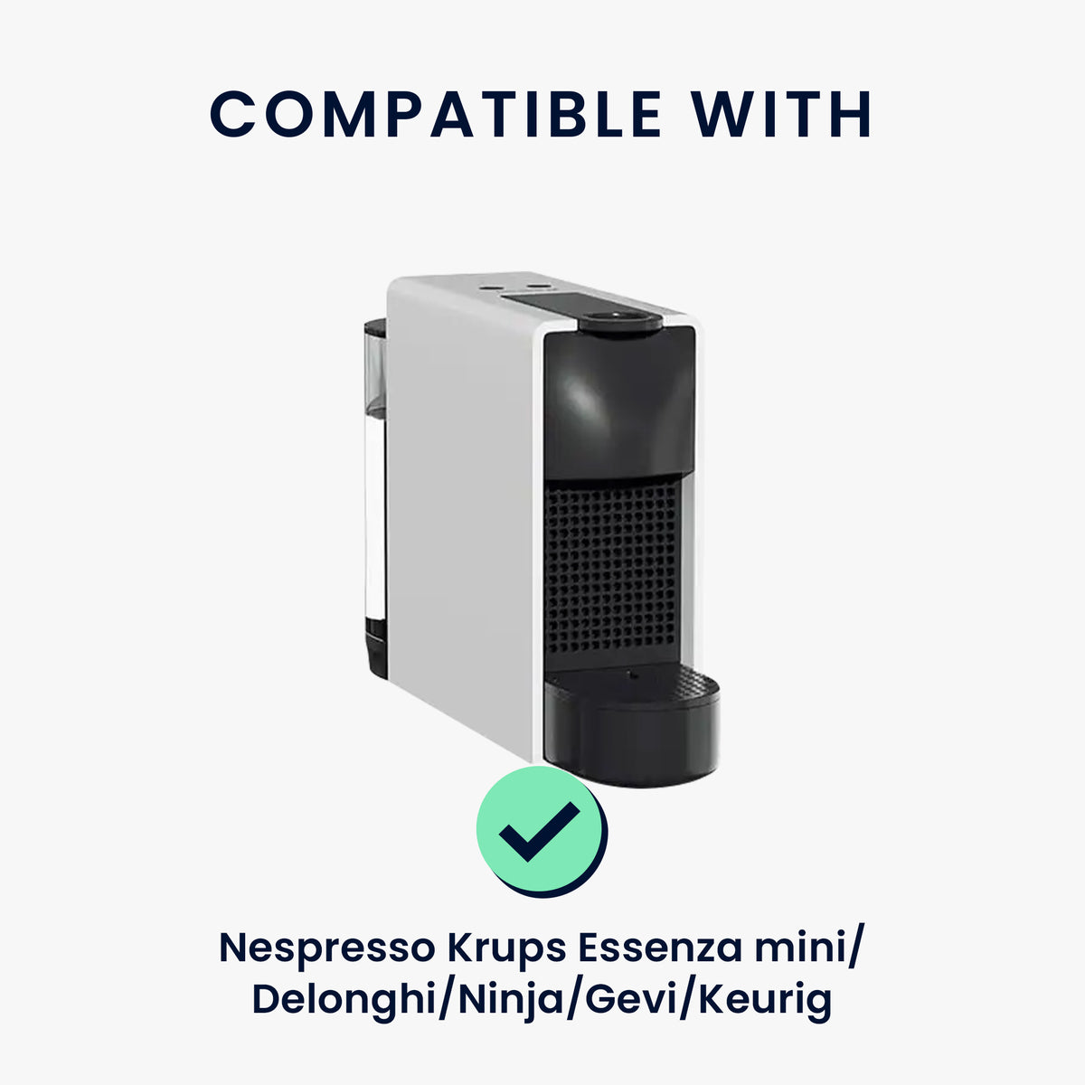 kwmobile Silikon Kaffeematte für Nespresso Krups Essenza Mini/DeLonghi/Ninja/Gevi/Keurig – Silikon-Unterlage für Kaffeemaschine und Siebträger – Barista Matte – Grau Grau