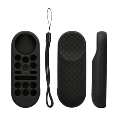 kwmobile Hülle Fernbedienung kompatibel mit Vizio XRT181 Hülle - Silikon Case für TV Zubehör in Schwarz Schwarz