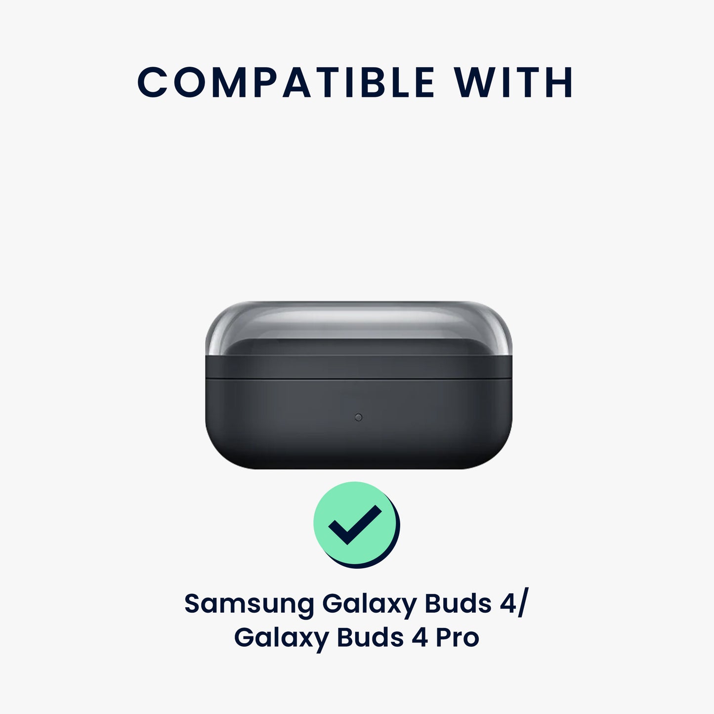 kwmobile Silikon Halteband für Samsung Galaxy Buds 4 / Galaxy Buds 4 Pro Halterung Jogging - in-Ear Headphones Band Strap - Kopfhörer Zubehör - Schwarz Orange Schwarz