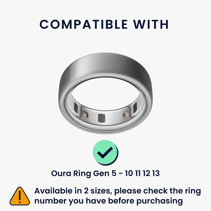 kwmobile 3x Smart Ring Protector kompatibel mit Oura Ring 5 - 10 11 12 13 Hülle - Weiches Silikon Case - Schutzhülle in Schwarz Dunkelgrau Dunkelblau Schwarz