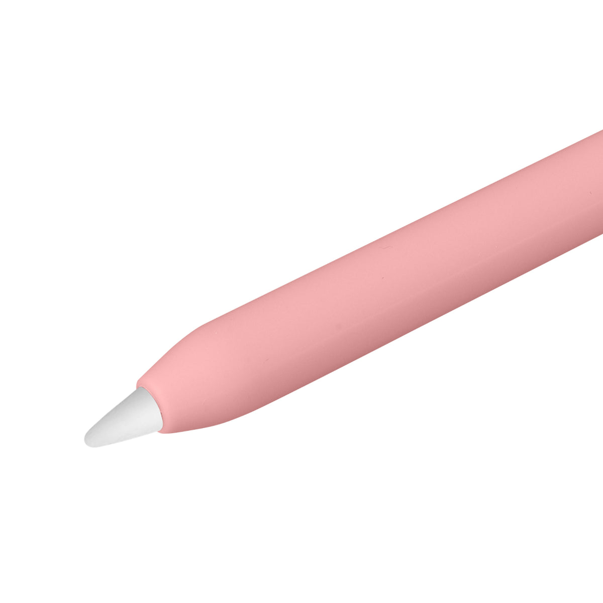 kwmobile Schutzhülle kompatibel mit Apple Pencil (USB-C) - Hülle Stift Silikon Case - Schutz Abdeckung Ladeanschluss - Altrosa Altrosa