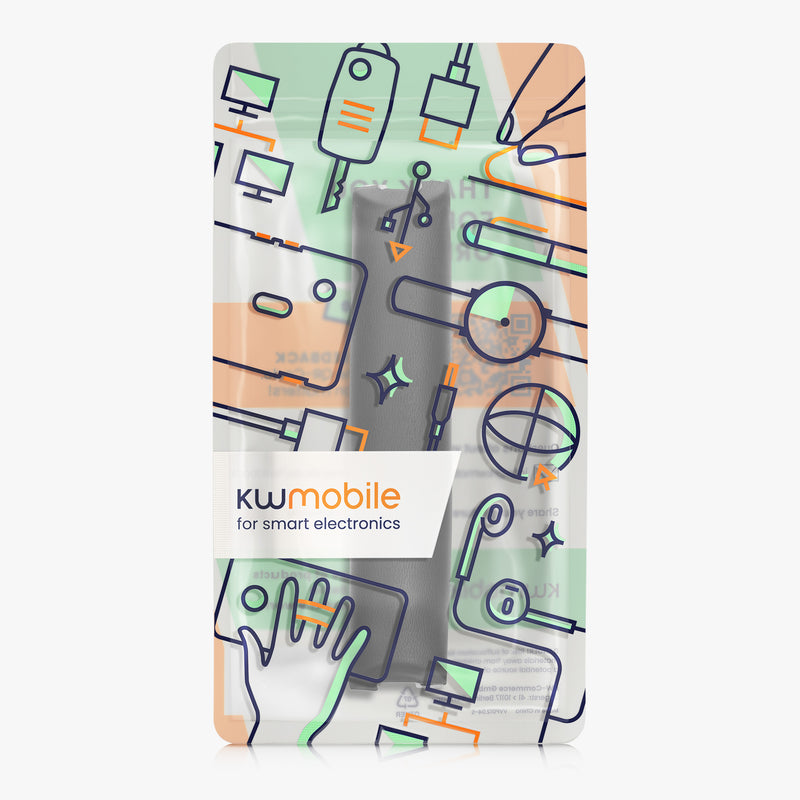kwmobile Bügelpolster Kunstleder kompatibel mit Anker Soundcore Life Q35 - Over Ear Kopfhörer Ersatz Kopfbügel Polster Schwarz