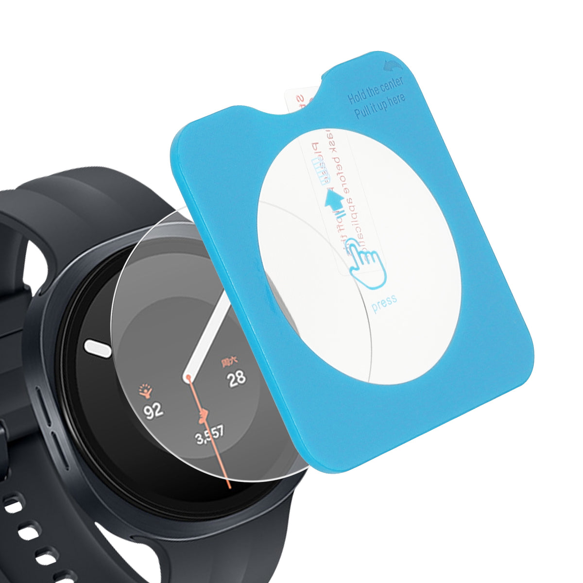 2x Samsung Galaxy Watch 9 44mm Schutzglas