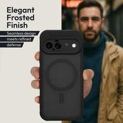 Oakshield Hülle für Google Pixel 11 Hülle - Handyhülle [kompatibel mit MagSafe] - TPU Schutzhülle [robuster Fallschutz] - Mit [Schutzglas] - Case Schwarz Schwarz
