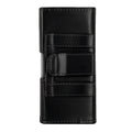 kwmobile Gürteltasche Hülle für Handys mit Gürtelclip - 13,2 x 6,5 x 1,3 cm Kunstleder Gürtel Case mit Gürtelschlaufe