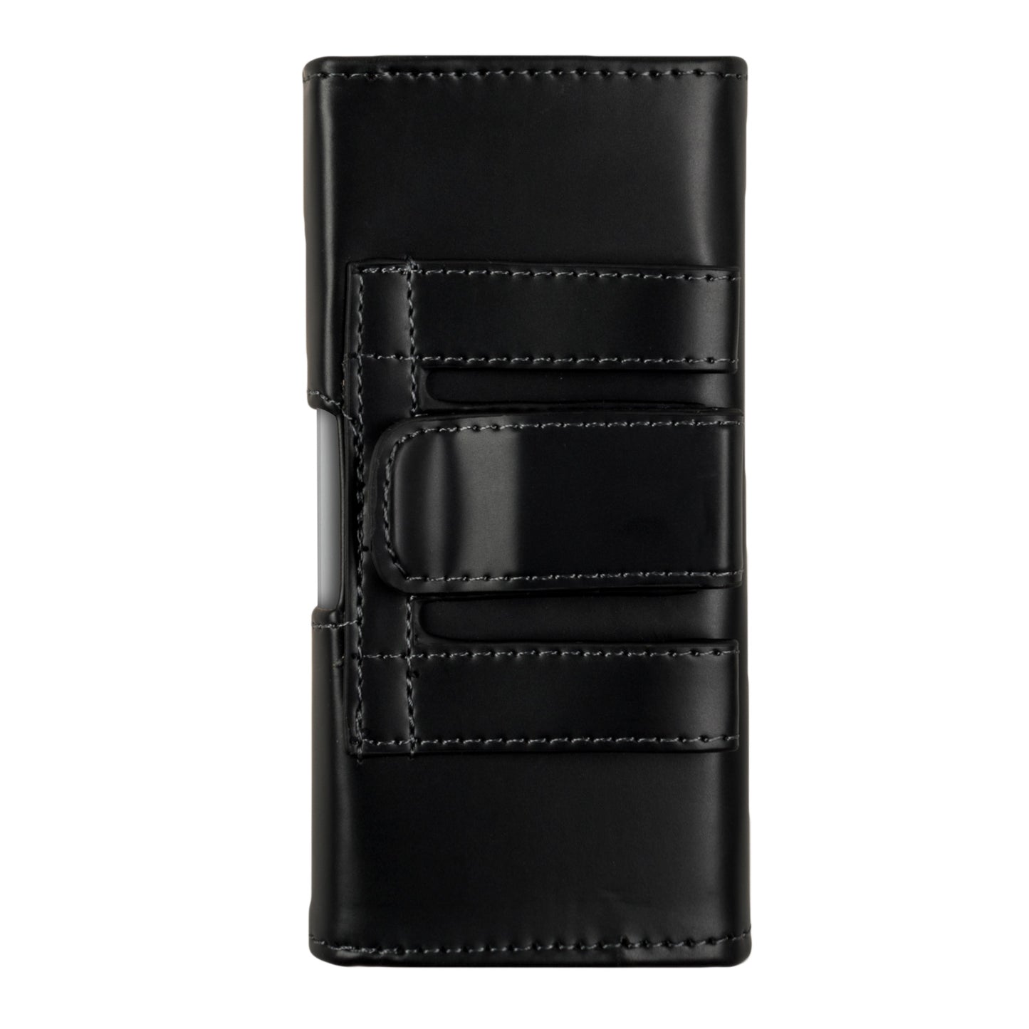 kwmobile Gürteltasche Hülle für Handys mit Gürtelclip - 13,2 x 6,5 x 1,3 cm Kunstleder Gürtel Case mit Gürtelschlaufe