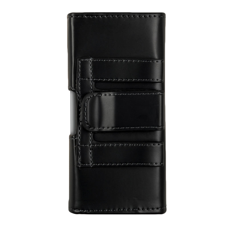 kwmobile Gürteltasche Hülle für Handys mit Gürtelclip - 13,2 x 6,5 x 1,3 cm Kunstleder Gürtel Case mit Gürtelschlaufe