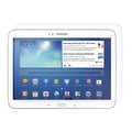 kwmobile Folie kompatibel mit Samsung Galaxy Tab 3 10.1 P5200/P5210 - Full Screen Tablet Schutzfolie entspiegelt Transparent  