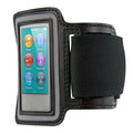 kwmobile Sport Armband kompatibel mit Apple iPod Nano 7 - mit Schlüsselfach - Sport Armtasche 19 - 35 cm Innenmaße
