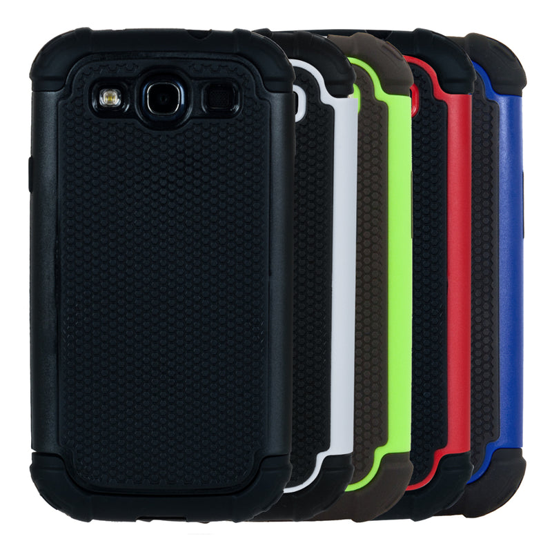 Hybrid Hülle kompatibel mit Samsung Galaxy S3 / S3 Neo