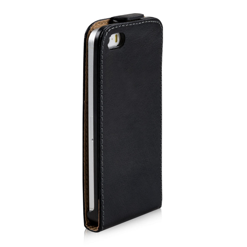 kwmobile Schutzhülle kompatibel mit Apple iPhone SE (1.Gen 2016) / iPhone 5 / iPhone 5S - Hülle Handy - Flip Case Handyhülle