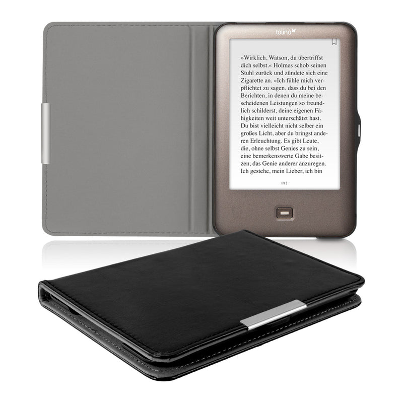 kwmobile Klapphülle kompatibel mit Tolino Shine (2013) Hülle - eReader Case - Cover