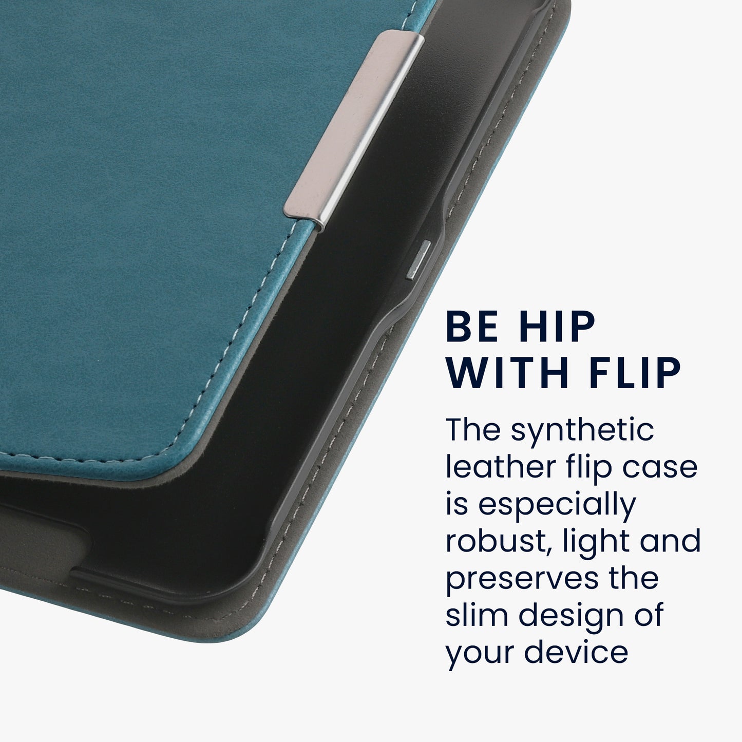 kwmobile Klapphülle kompatibel mit Tolino Shine (2013) Hülle - eReader Case - Cover