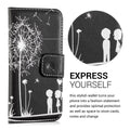kwmobile Wallet Case kompatibel mit Apple iPhone SE (1.Gen 2016) / iPhone 5 / iPhone 5S Hülle - Cover mit Ständer und Kartenfächern - Ranken Schmetterling