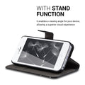 kwmobile Wallet Case kompatibel mit Apple iPhone SE (1.Gen 2016) / iPhone 5 / iPhone 5S Hülle - Cover mit Ständer und Kartenfächern - Ranken Schmetterling