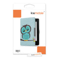 kwmobile Schutzhülle für Amazon Kindle Paperwhite Hülle - eReader Flip Case mit Auto Sleep Funktion - Galaxie Baum Wiese